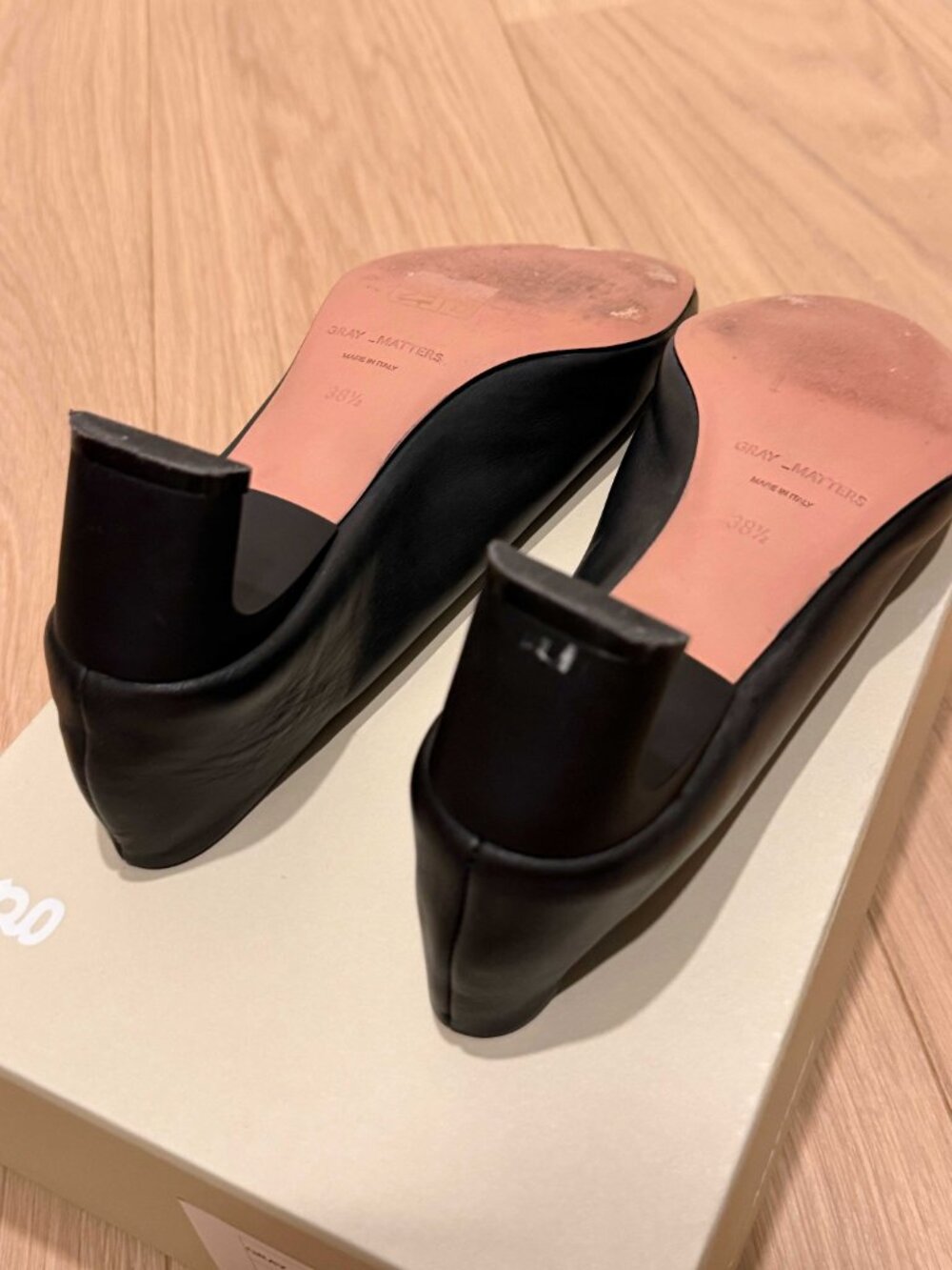 Gray Matters Claro Pumps - Black - Sz 38.5 / 8.5 - Picture 5 of 10